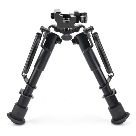 Made of hardened steel and aluminum, non-rust black anodized finish, the rifle <b>bipod</b> is duty and light weight. . Picatinny rail bipod quick release